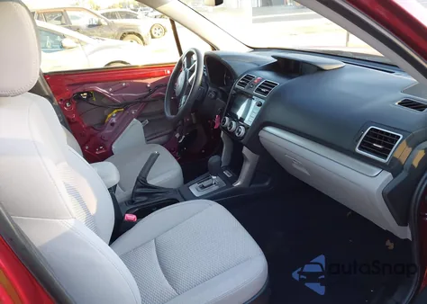 2018 Subaru Forester 2.5I Premium from USA, damaged, VIN JF2SJAGC2JH572543